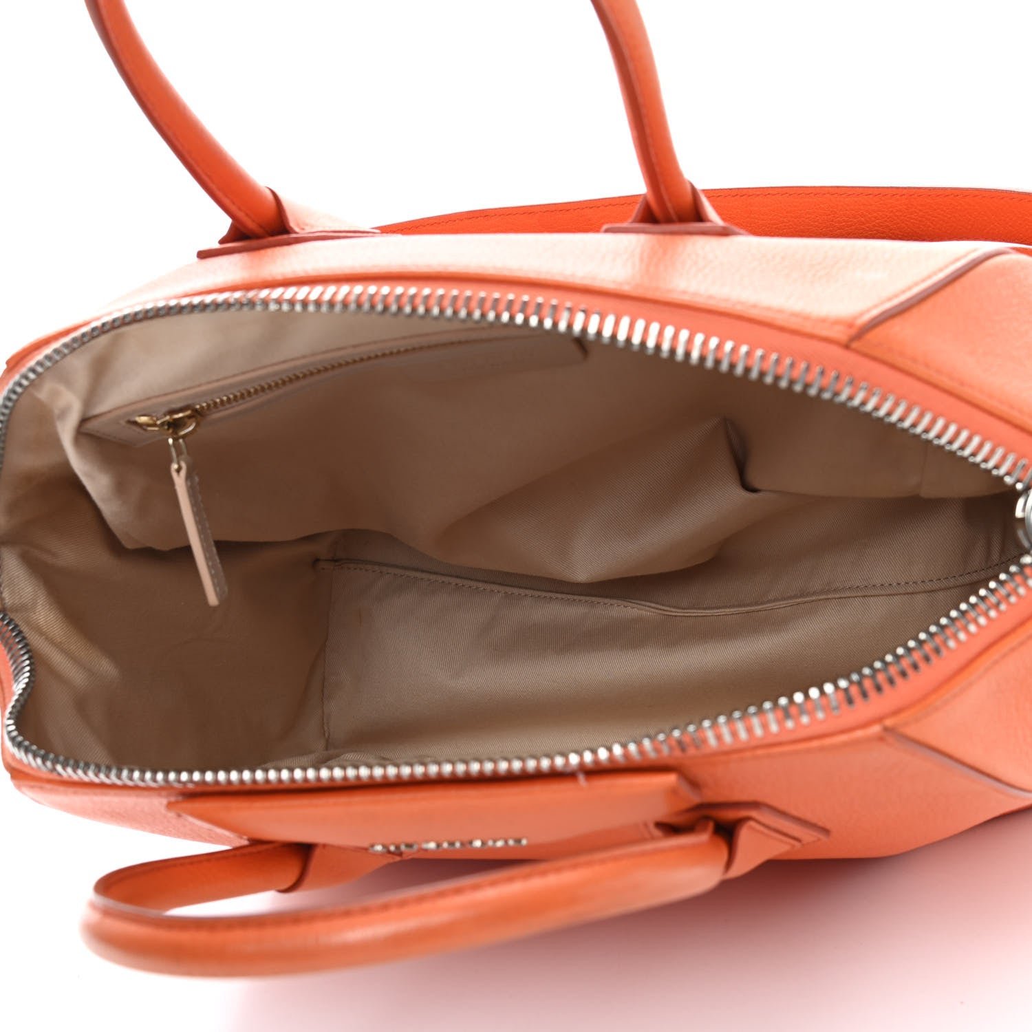 Givenchy Sugar Goatskin Medium Antigona Orange 8 of 11