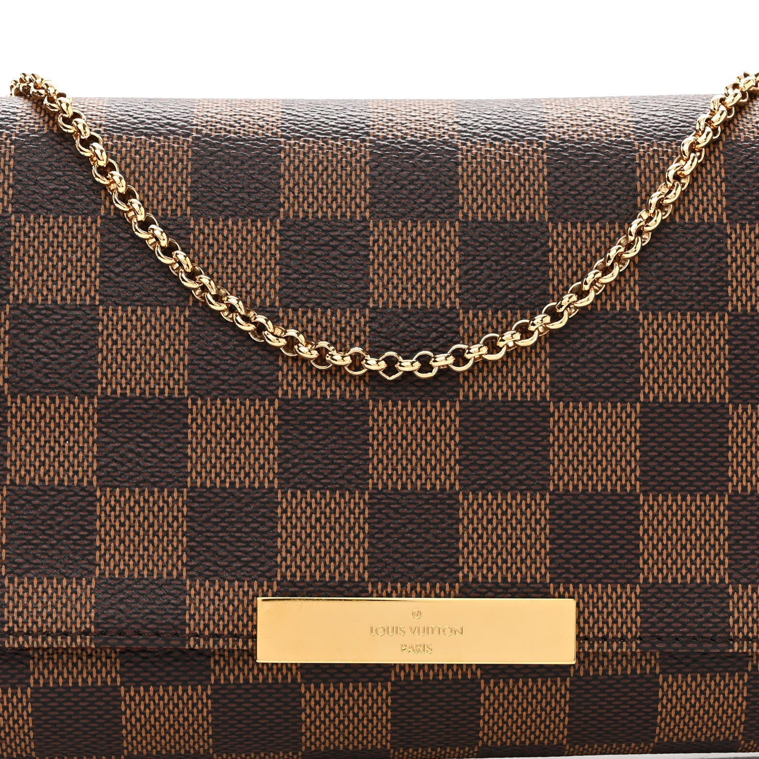 Louis Vuitton Damier Ebene Favorite PM 7 of 9