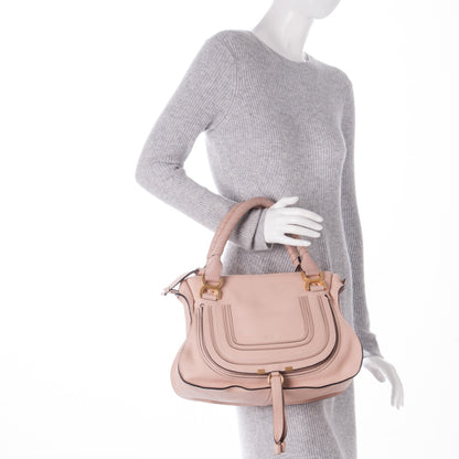 Chloe Calfskin Medium Marcie Satchel Blush Nude 2 of 8