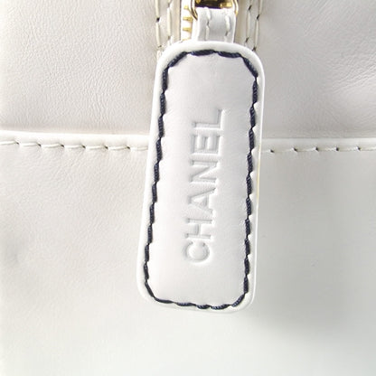 Chanel Leather Diamond Stitch Surpique Bowler 7 of 10