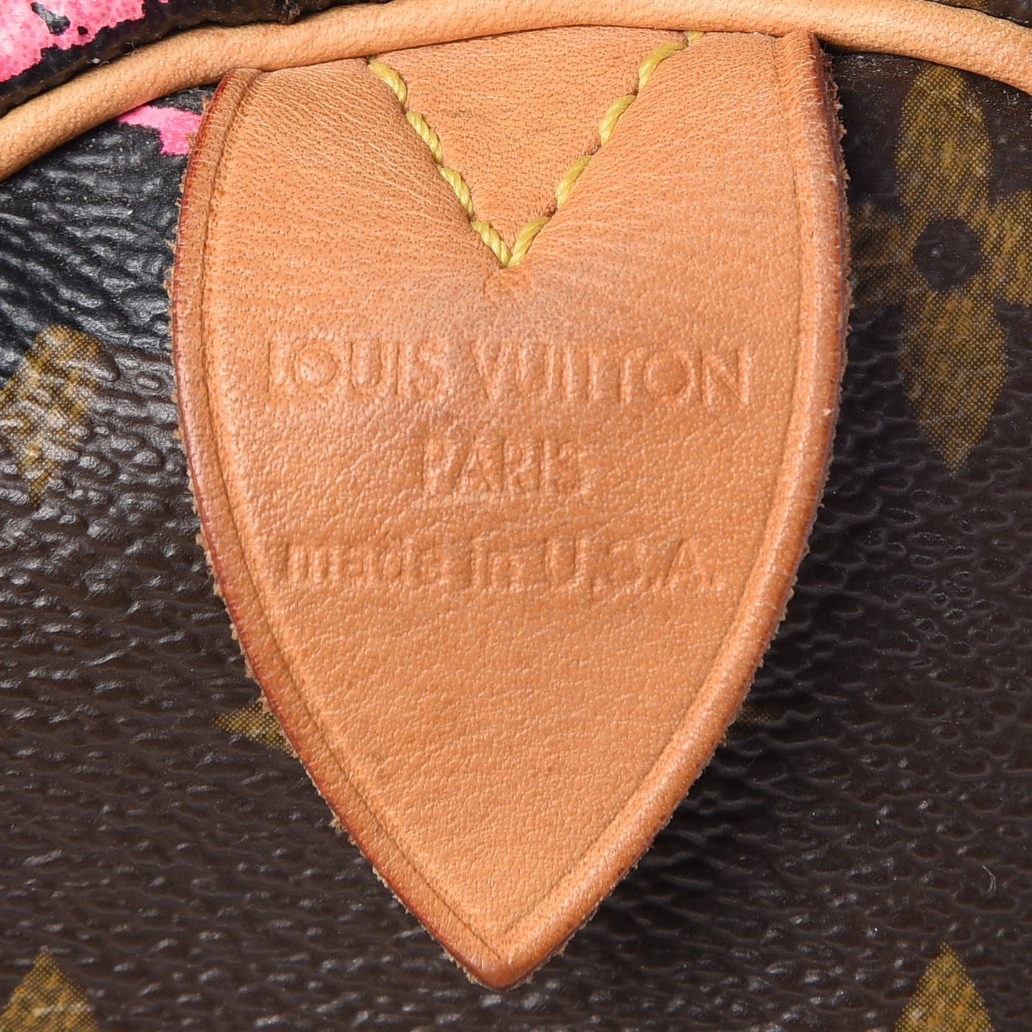 Monogram Roses Speedy 30