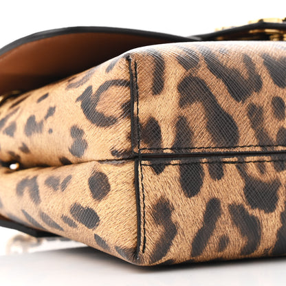 Celine Canvas Leopard Teen Victoire Tan 10 of 11