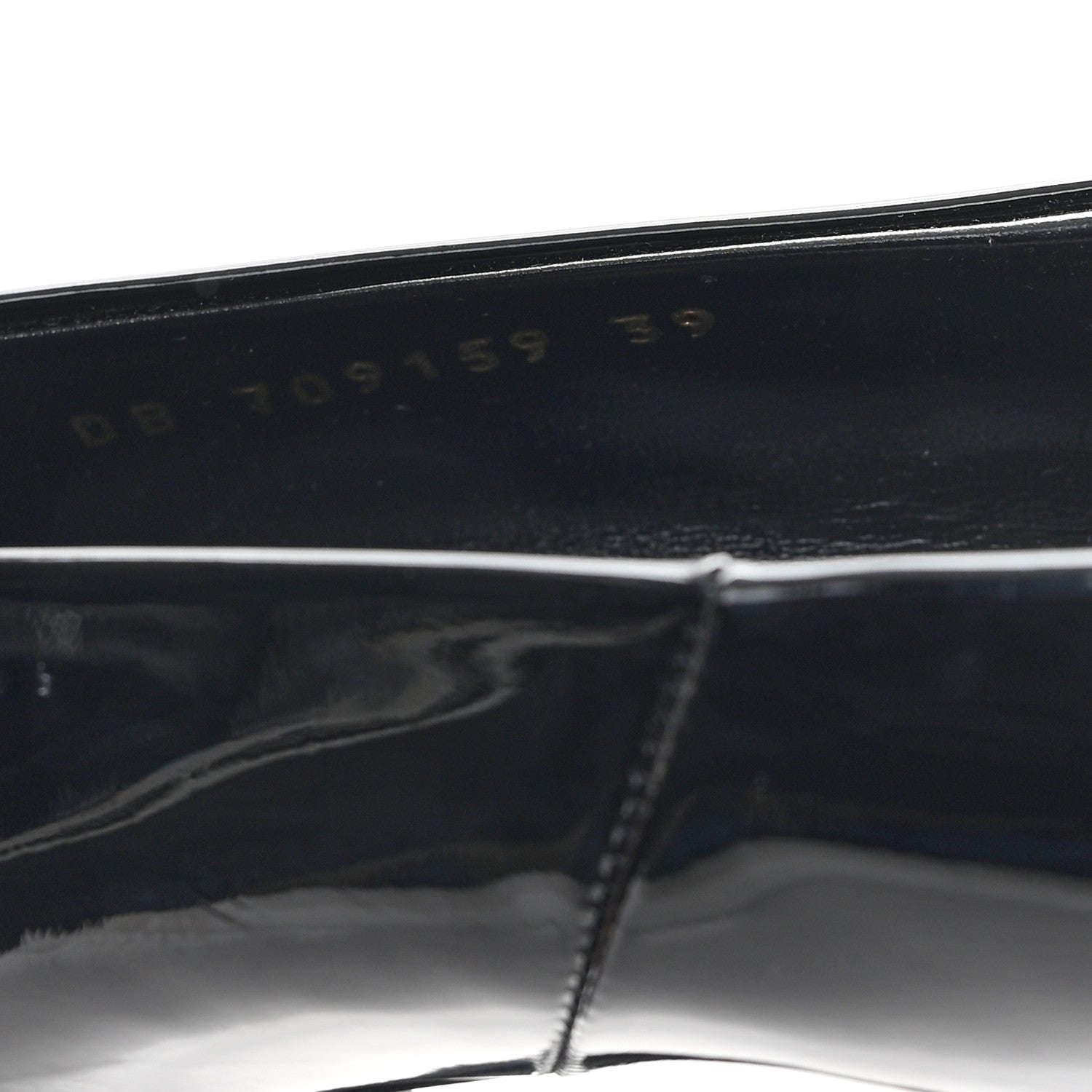 Saint Laurent Patent Calfskin Kayla 110 Pumps 39 Black 9 of 9