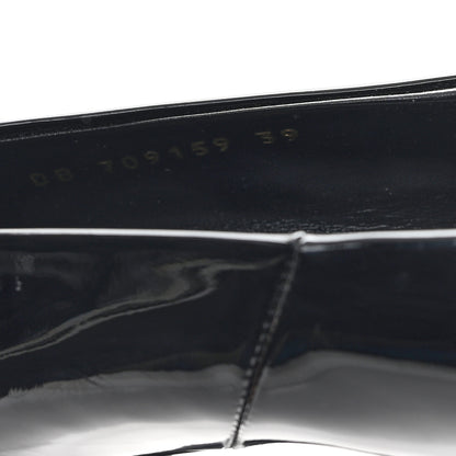 Saint Laurent Patent Calfskin Kayla 110 Pumps 39 Black 9 of 9