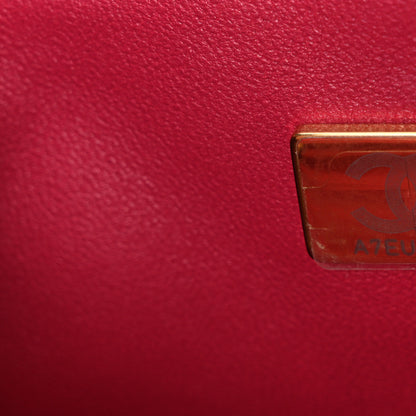 Chanel Aged Calfskin Quilted 2.55 Reissue Mini Flap Fuchsia 7 of 10
