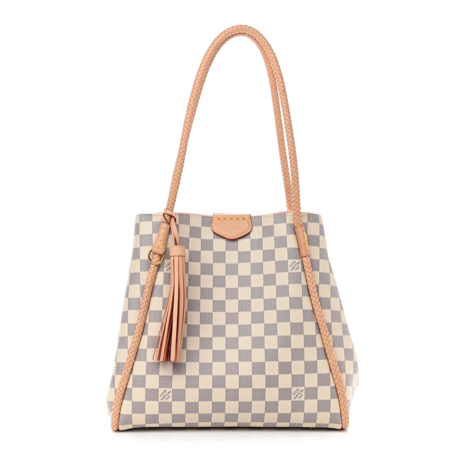 Louis Vuitton Damier Azur Propriano Rose Ballerine 1 of 9