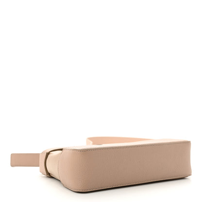 Salvatore Ferragamo Calfskin Cut Out Crossbody Beige 4 of 9