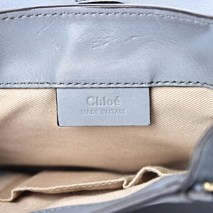 Chloe Suede Calfskin Mini Faye Backpack Cloudy Blue 7 of 15