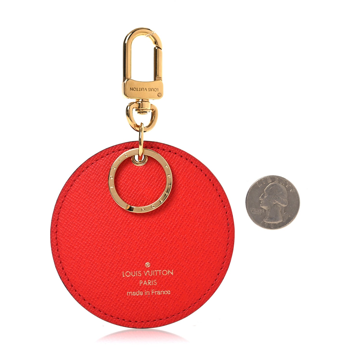 Monogram 2018 Christmas Animation Cats Bag Charm Key Ring