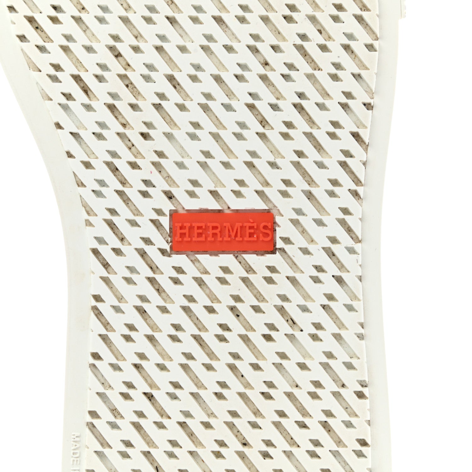 Hermes Canvas Calfskin Deep Sneakers 37 Framboise White 7 of 11