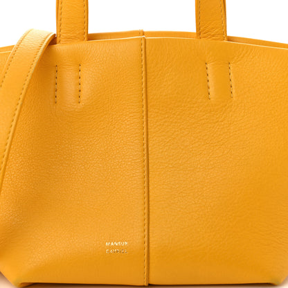 Mansur Gavriel Calfskin Mini Tulipano Bag Marigold 7 of 12