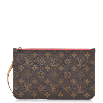 Louis Vuitton Monogram Neverfull MM GM Pochette Grenade 1 of 7