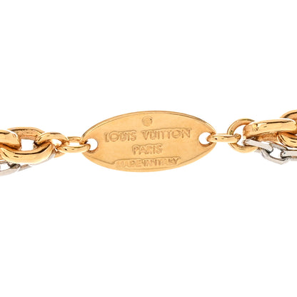 Louis Vuitton Louise Long Necklace Gold 5 of 9