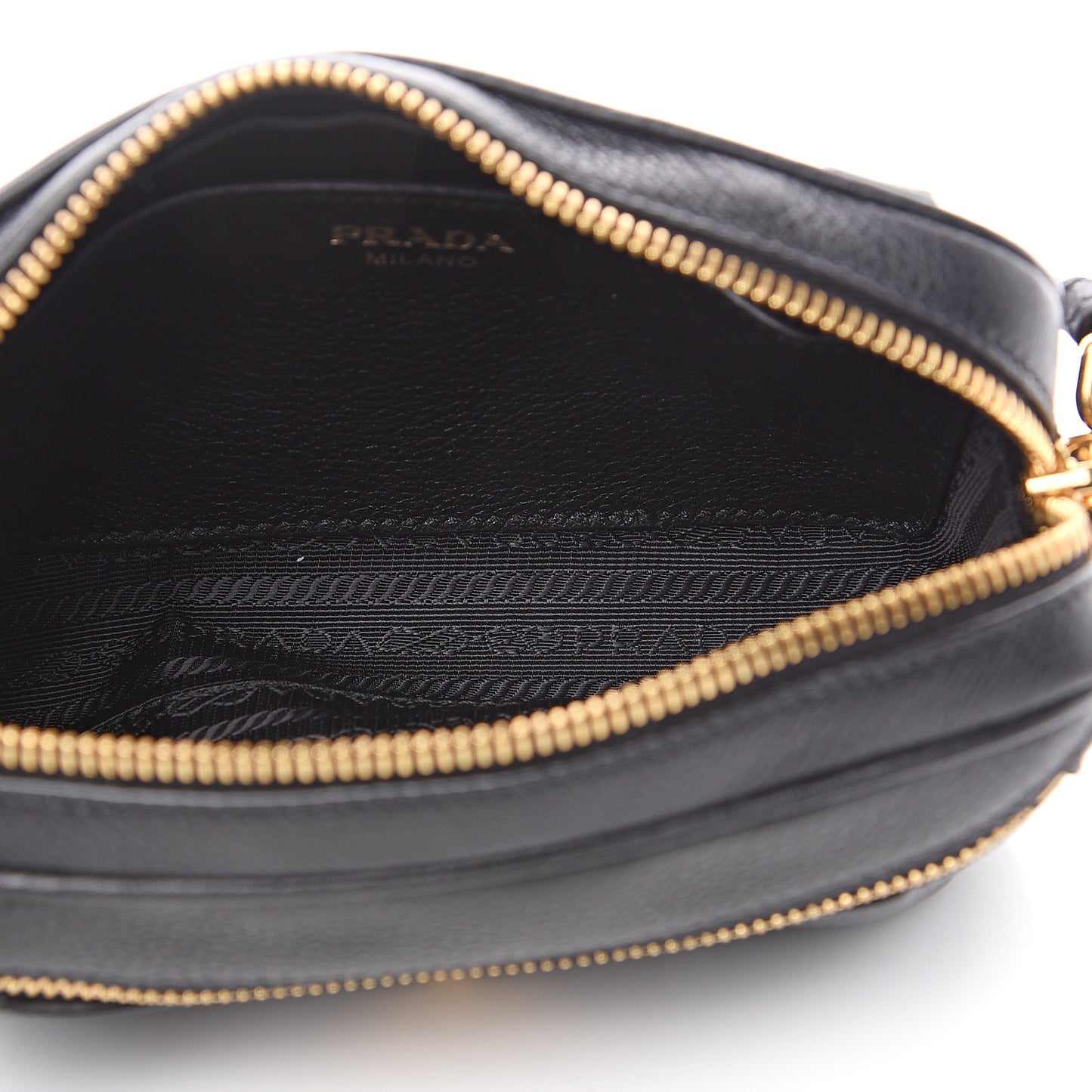 Vitello Daino Belt Bag Black