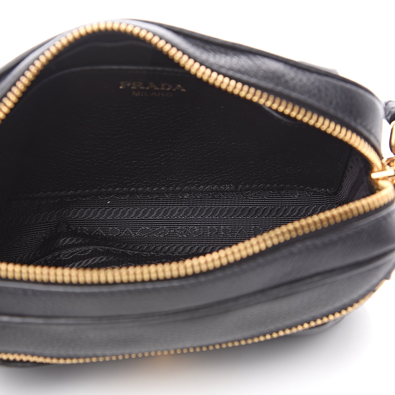 Prada Vitello Daino Belt Bag Black 4 of 8