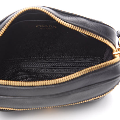 Prada Vitello Daino Belt Bag Black 4 of 8