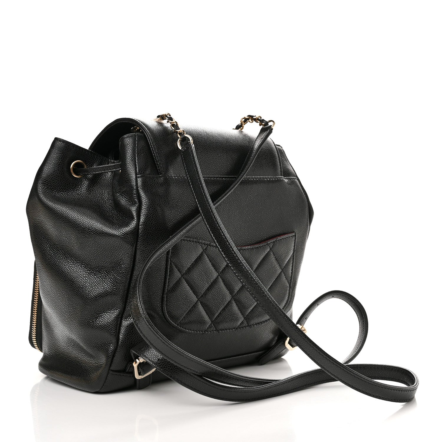 Chanel Caviar Quilted Business Affinity Backpack Black 2 of 9