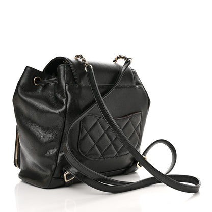 Chanel Caviar Quilted Business Affinity Backpack Black 2 of 9
