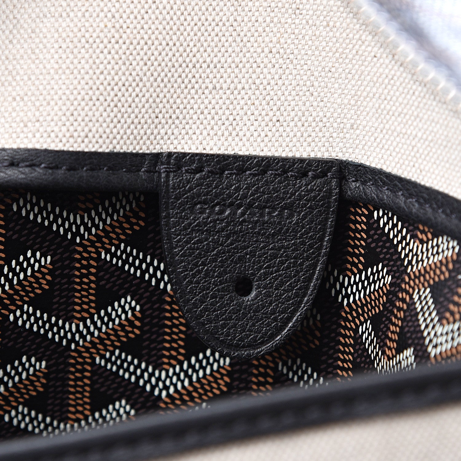 Goyard Goyardine Artois MM Black 5 of 9