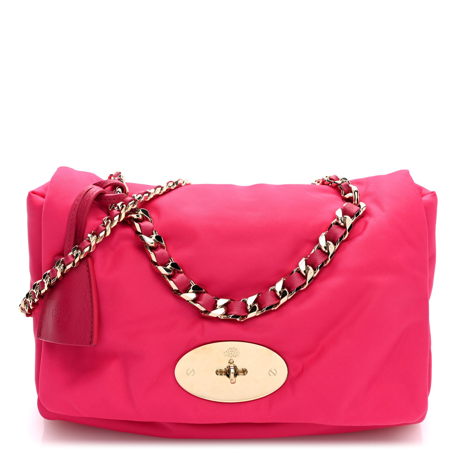 Mulberry Padded Recycled Nylon Medium Lily Mulberry Pink 1 of 9