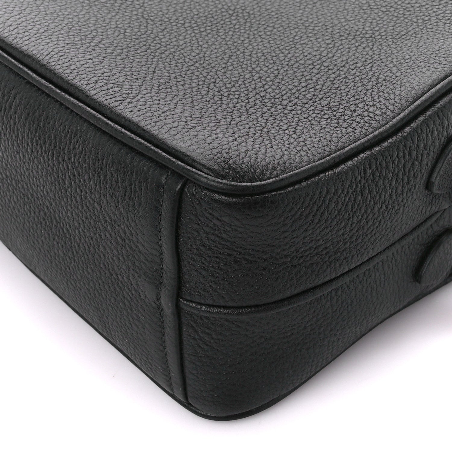 Prada Vitello Phenix Camera Bag Black 12 of 12