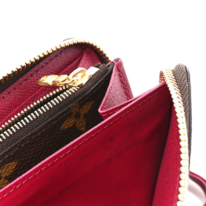 Louis Vuitton Monogram Clemence Wallet Fuchsia 10 of 10