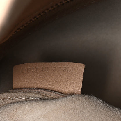 Celine Lambskin Horizontal Bi-Cabas Nude Black 7 of 14