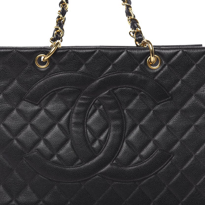 Chanel Caviar Quilted Timeless CC Tote Black 12 of 12