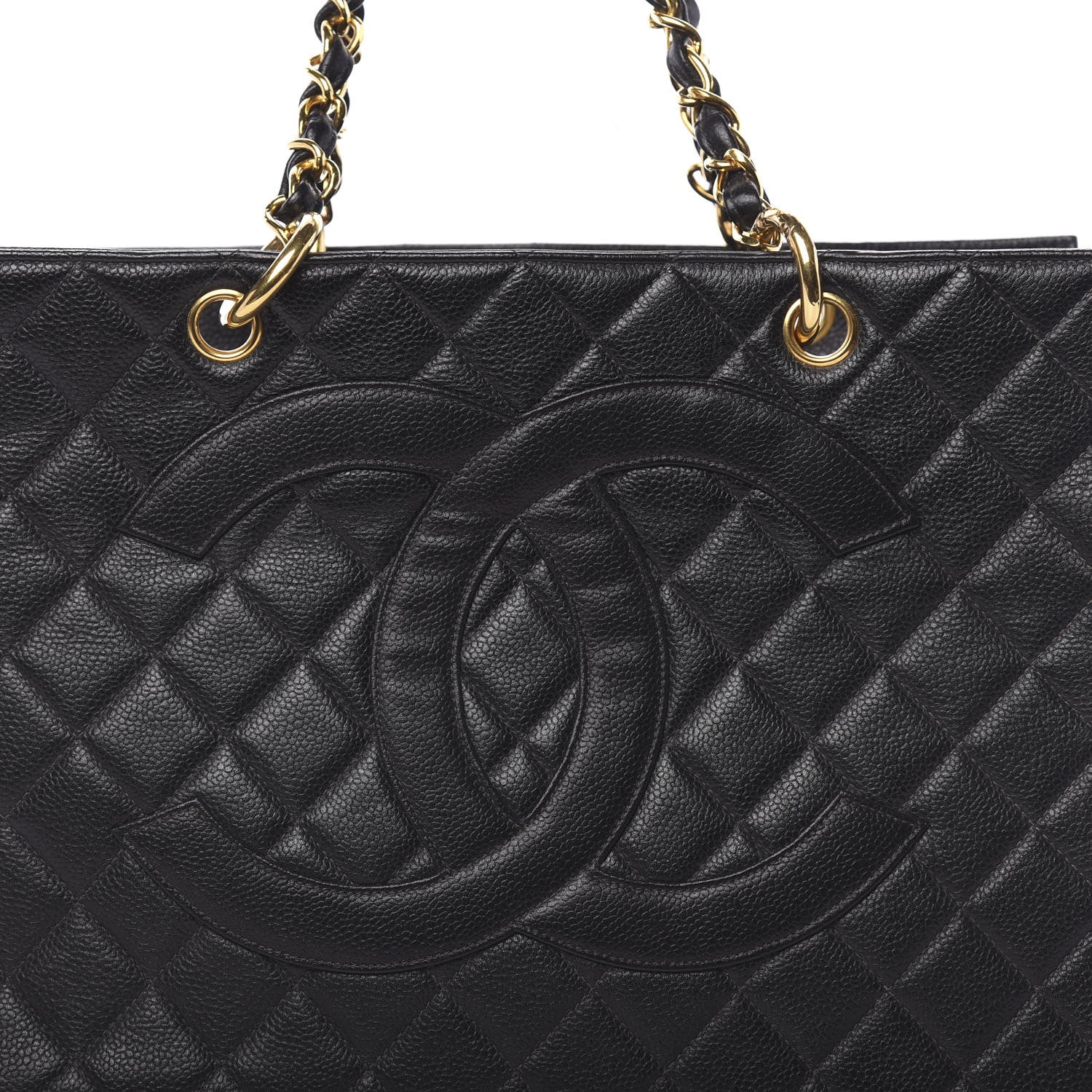 Chanel Caviar Quilted Timeless CC Tote Black 12 of 12