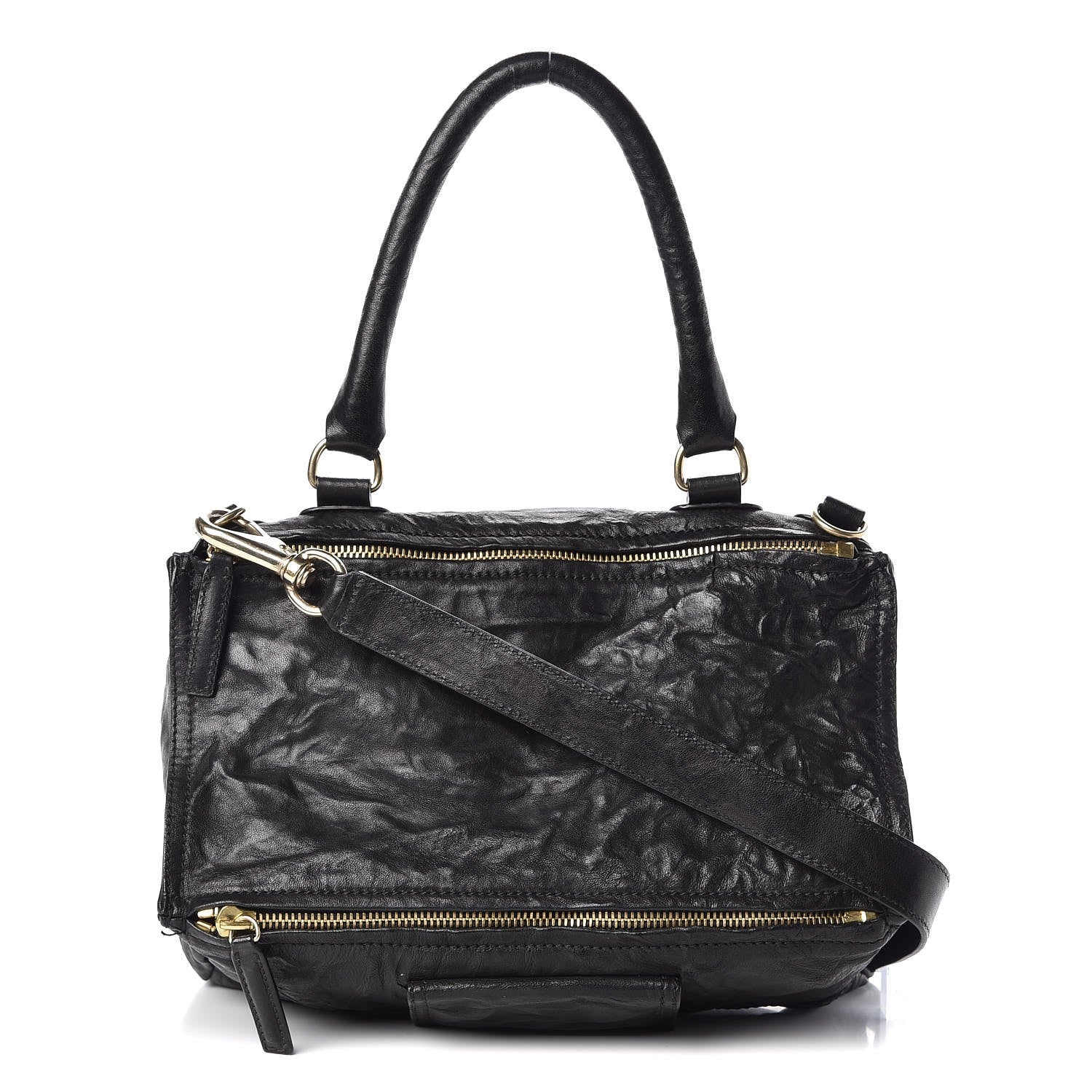 Givenchy Tumbled Sheepskin Large Pandora Black 1 of 18