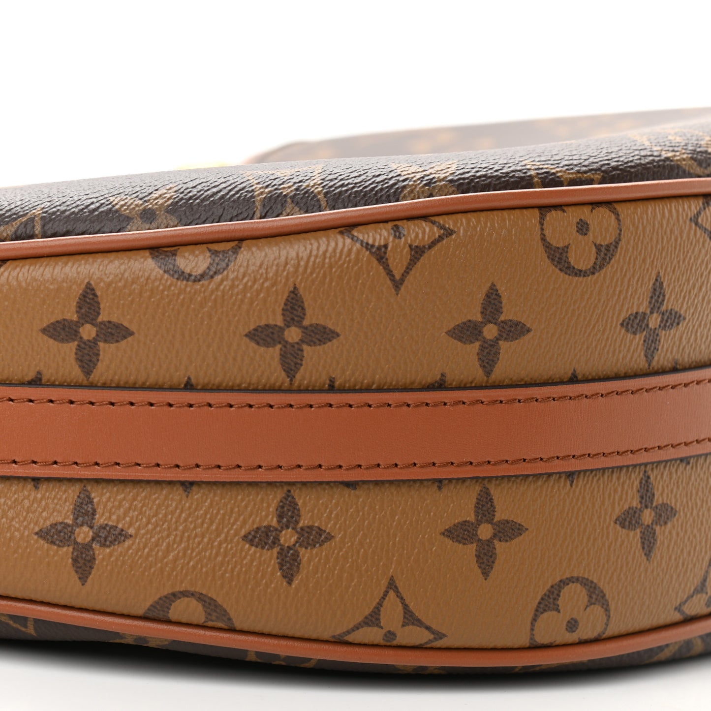 Reverse Monogram Loop Hobo