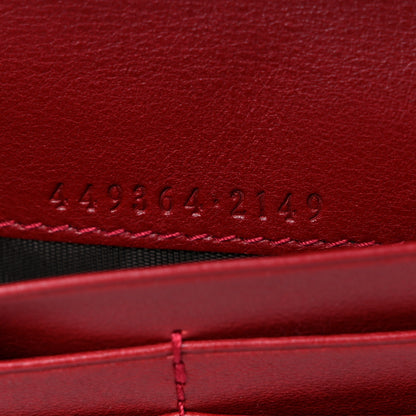 Gucci Soft Microguccissima Continental Zip Wallet Red 8 of 15