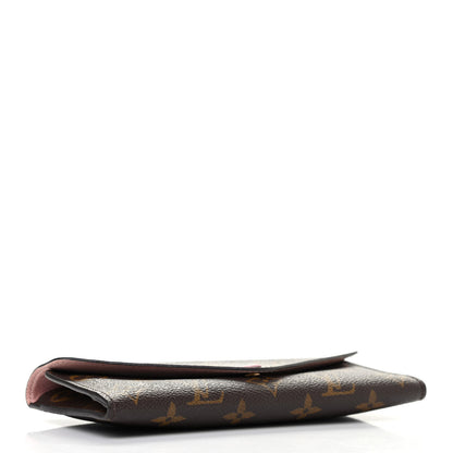 Louis Vuitton Monogram Josephine Wallet Rose Ballerine 5 of 12