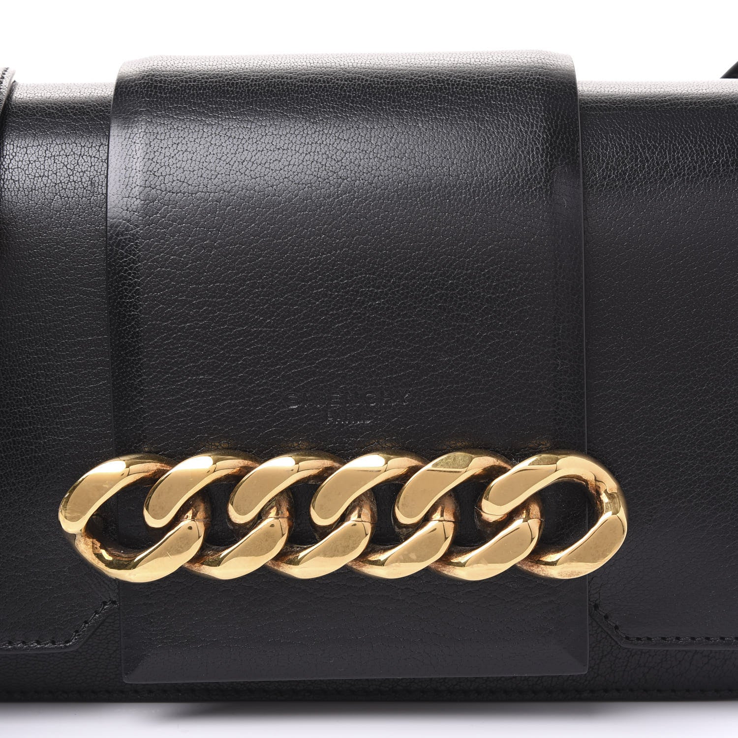 Givenchy Goatskin Infinity Flap Bag Black 8 of 10