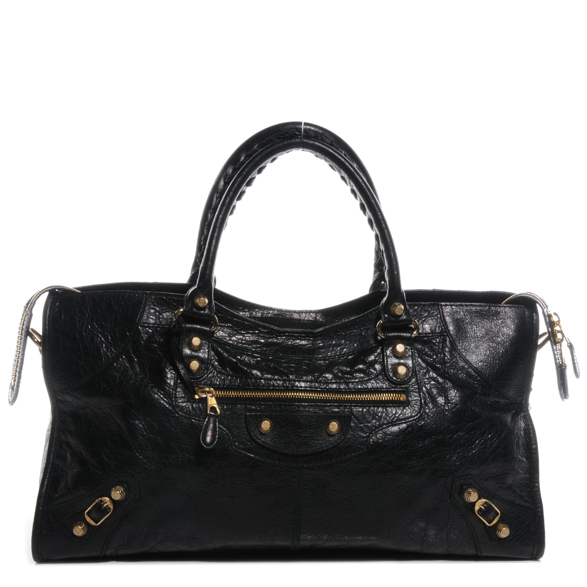 Balenciaga Agneau Giant 12 Gold Hardware Part Time Black 1 of 9