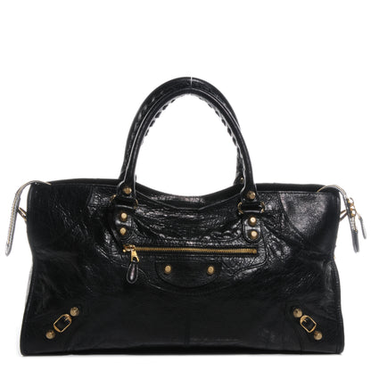 Balenciaga Agneau Giant 12 Gold Hardware Part Time Black 1 of 9