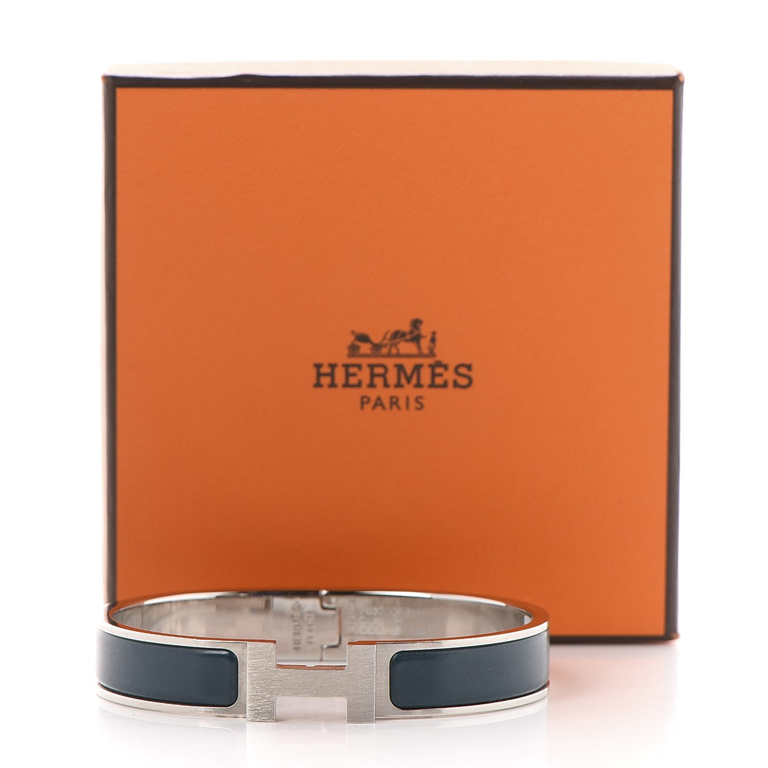 Hermes Matte Enamel Narrow Clic Clac HH Bracelet GM Colvert 5 of 5