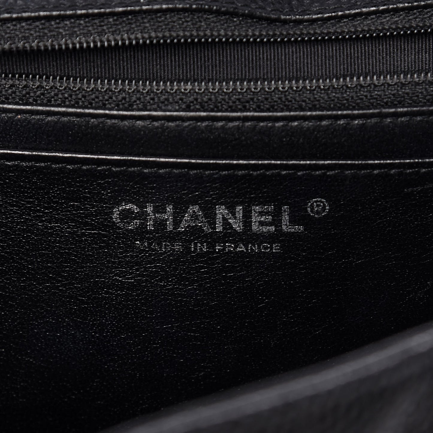 Caviar Quilted Jumbo Single Flap Black
