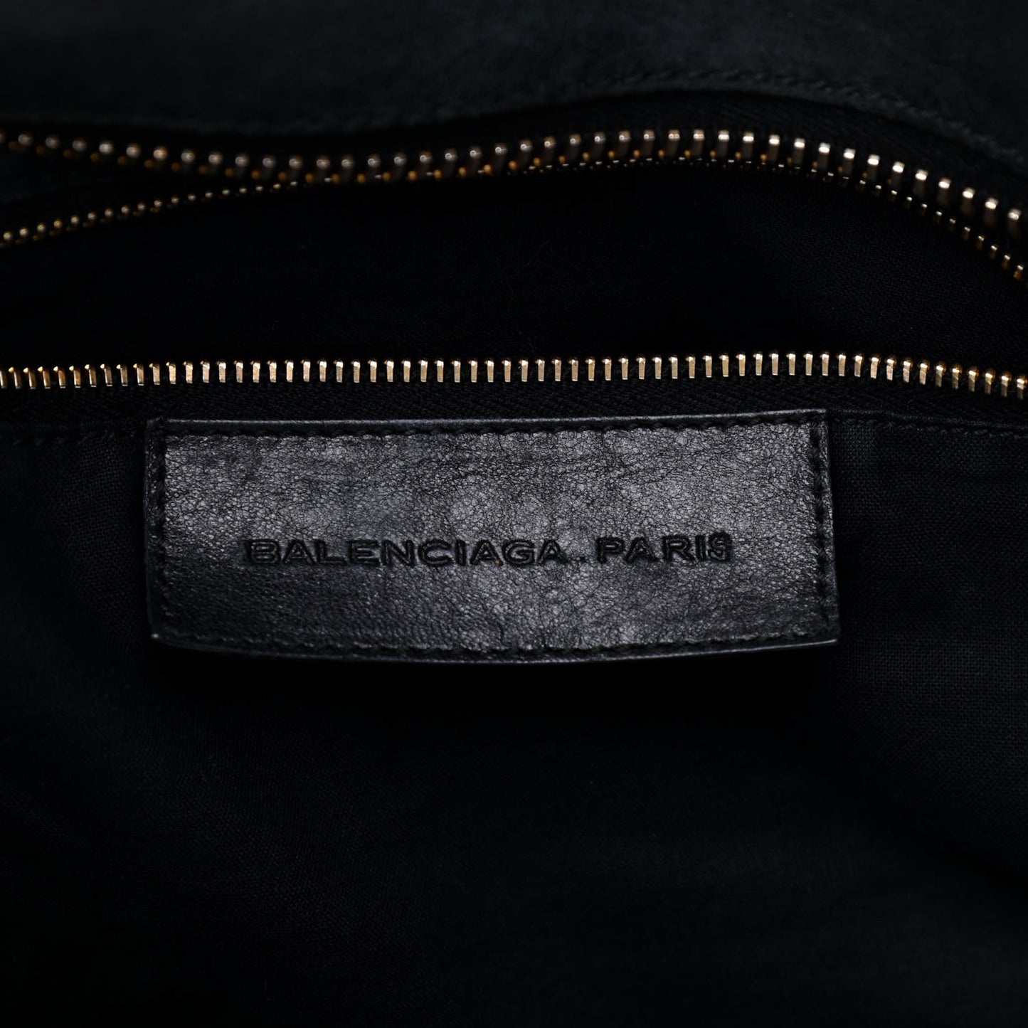 Agneau Giant 21 Gold Hardware Work Black