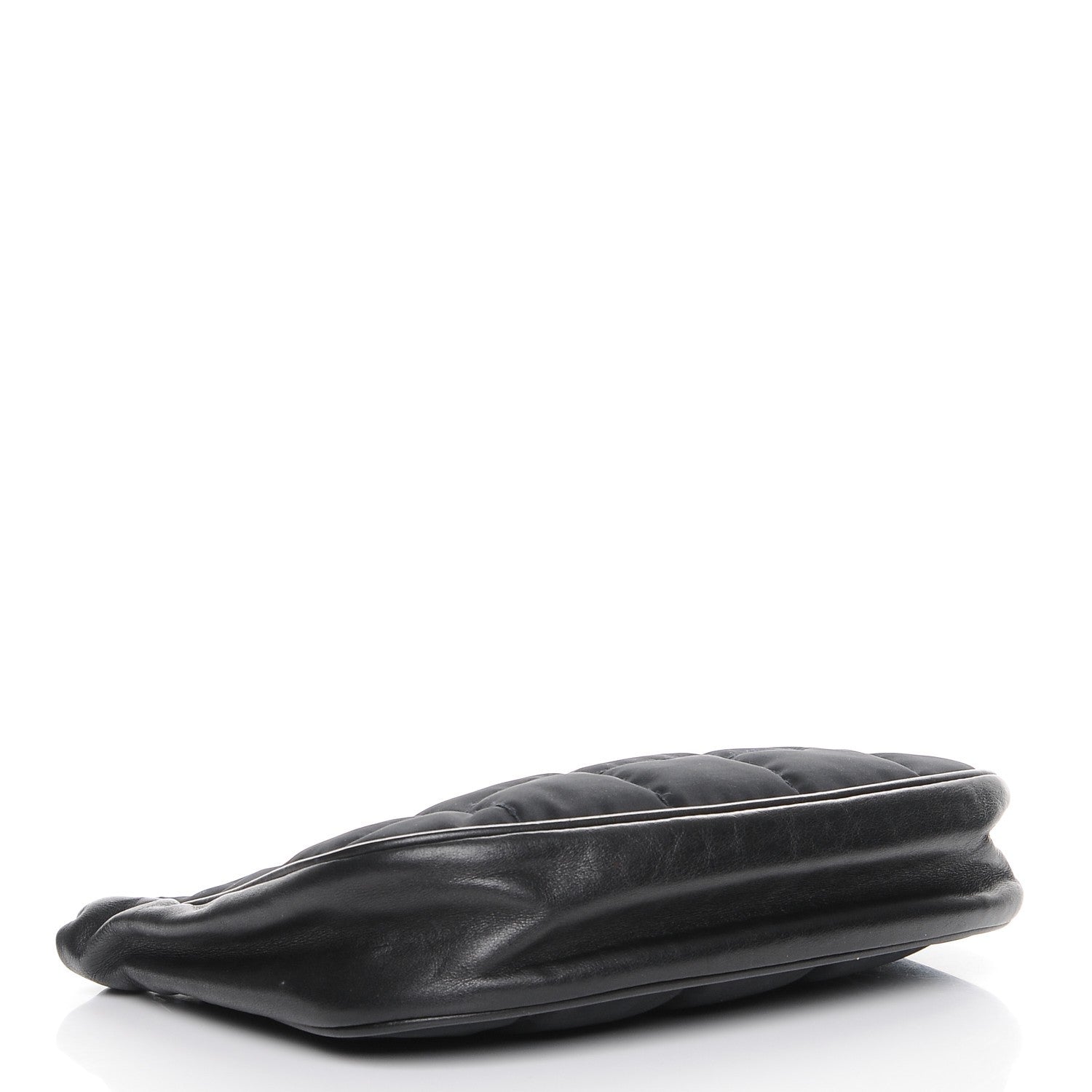 Chanel Nylon Quilted Pochette Black 4 of 8