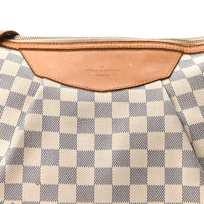 Louis Vuitton Damier Azur Siracusa MM 7 of 9