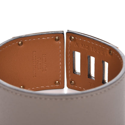 Hermes Swift Kelly Dog Bracelet T3 Gris Asphalte 3 of 7