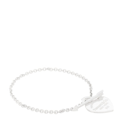 Tiffany Sterling Silver Return to Tiffany Lovestruck Bracelet 1 of 5