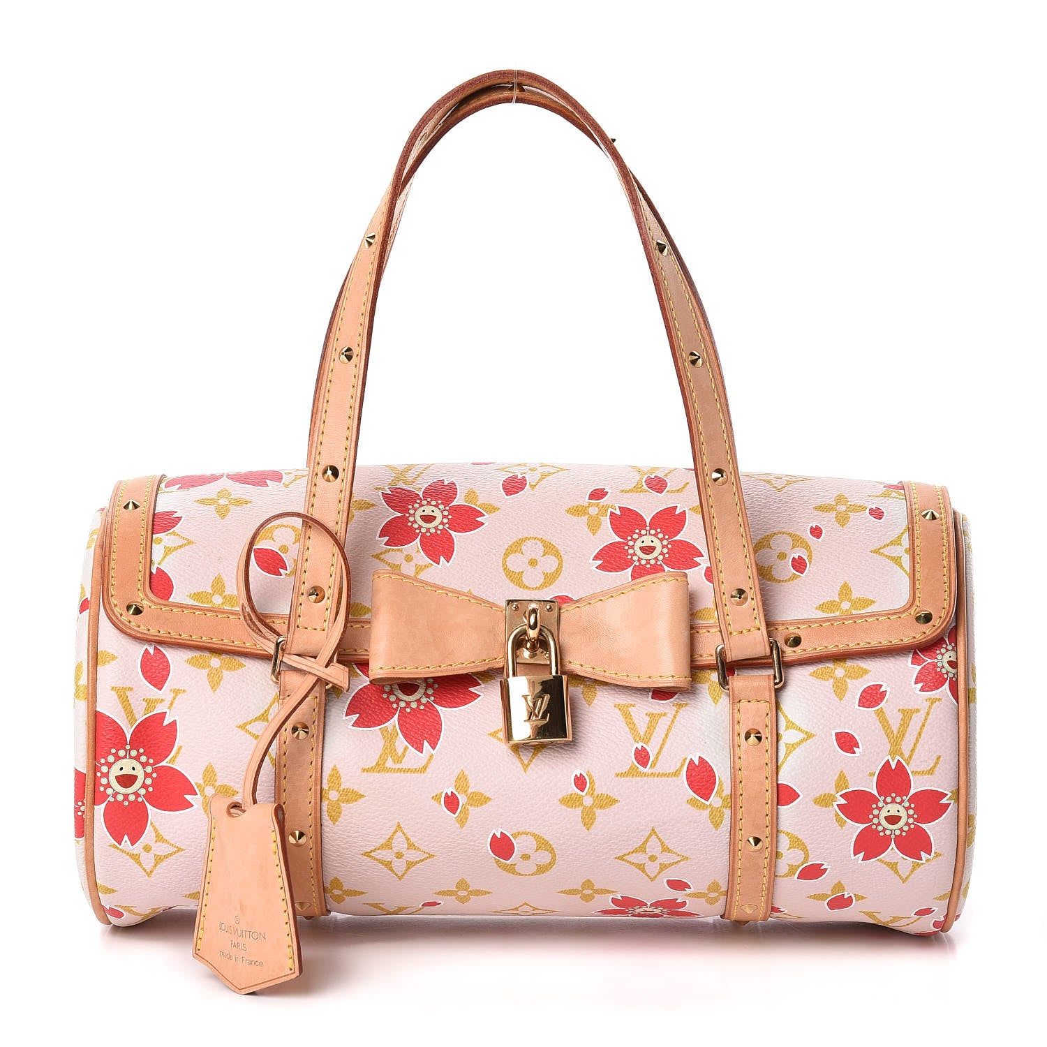 Louis Vuitton Monogram Cherry Blossom Papillon Red Creme 1 of 9