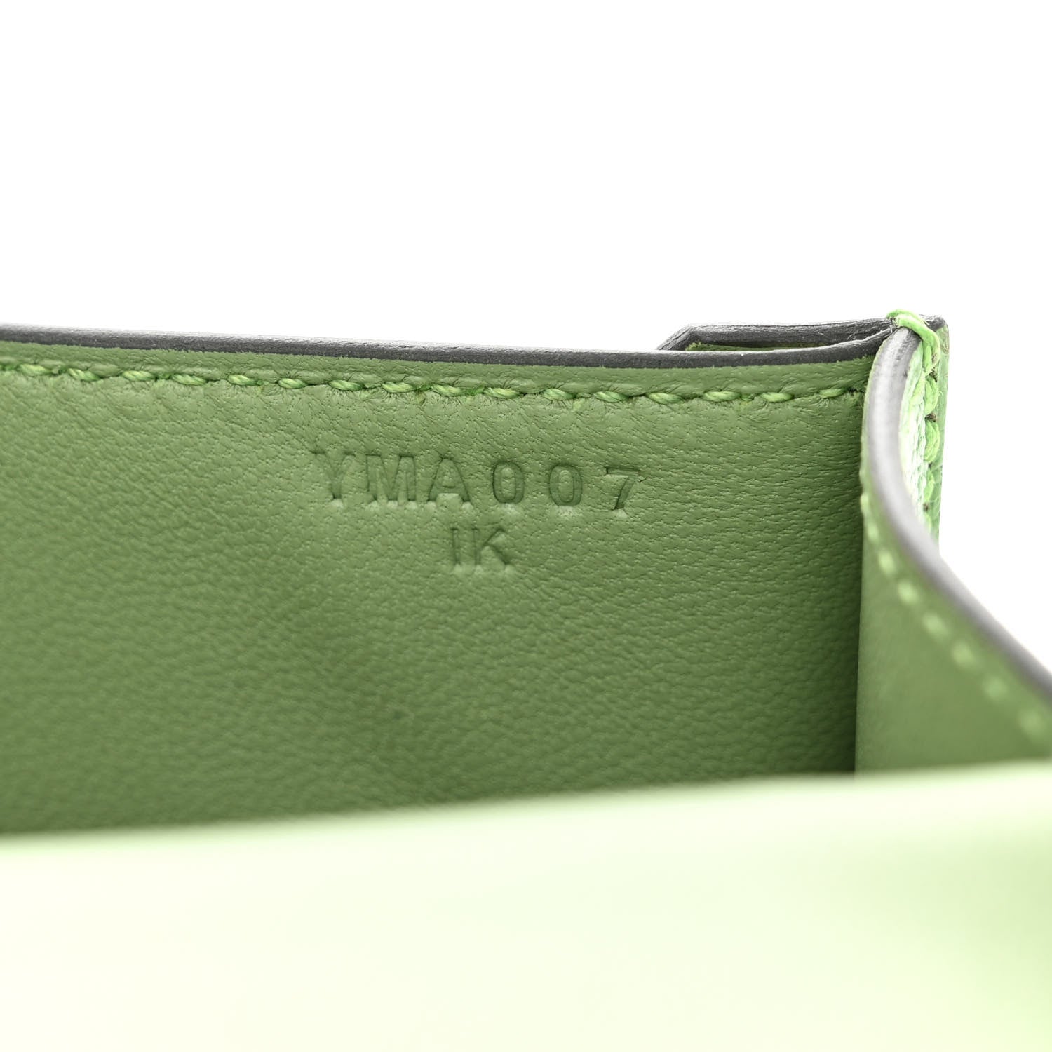 Hermes Chevre Mysore Mini Verrou Chaine Bag Vert Criquet 7 of 10