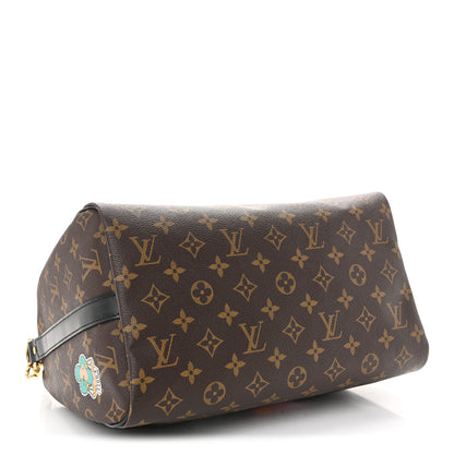 Louis Vuitton Monogram My World Tour Speedy Bandouliere 30 Black 4 of 10