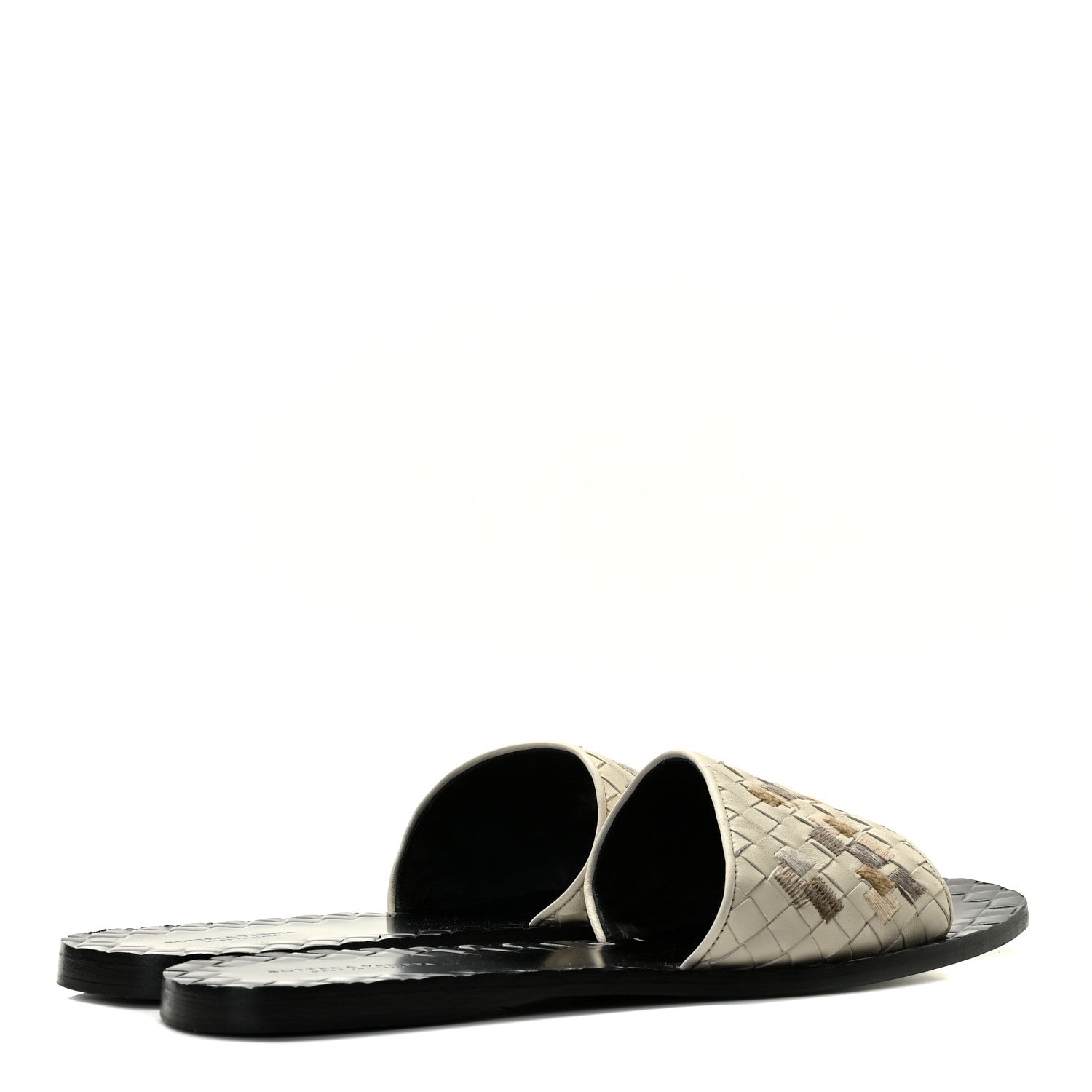 Bottega Veneta Nappa Intrecciato Armerina Flat Sandals 39 Mist 4 of 10