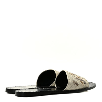 Bottega Veneta Nappa Intrecciato Armerina Flat Sandals 39 Mist 4 of 10