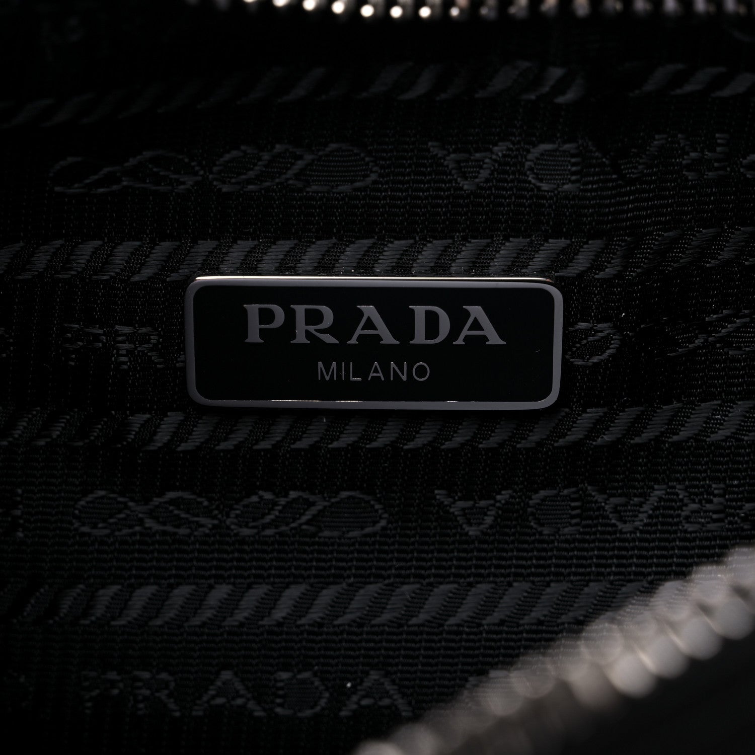 Prada Nylon Re-Edition 2005 Shoulder Bag Black 6 of 8