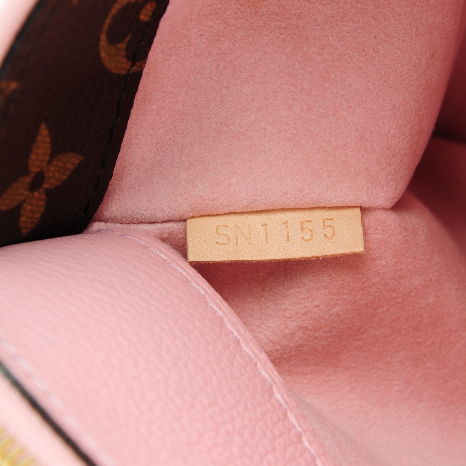 Louis Vuitton Monogram Pallas BB Rose Ballerine 7 of 7